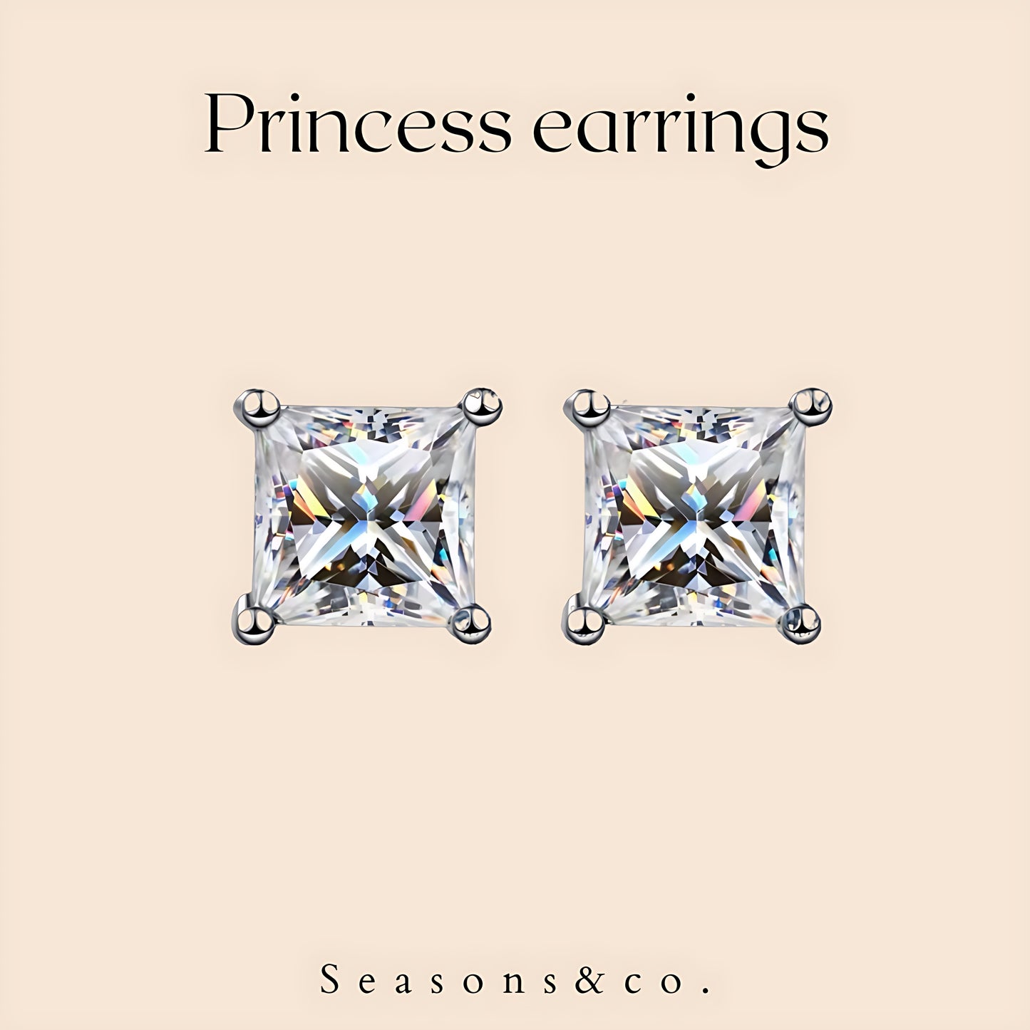 Princess עגילי